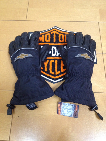 純正ハーレー純正レザーグローブHIGHLAN