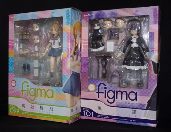 ★新品 figma 俺の妹がこんなに可愛いわけがない 高坂桐乃+黒猫