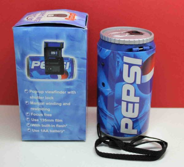 ☆PEPSI 未使用 ペプシ缶 カメラ(ペプシコーラ)｜売買された