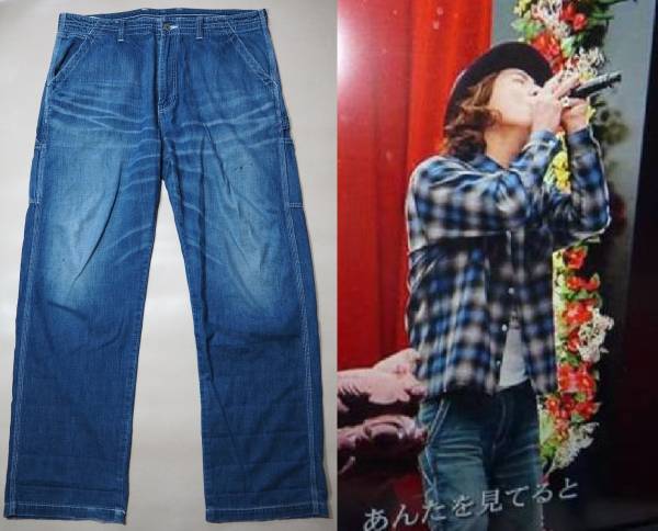 ヴィンテージ　WTAPS UNIONペインターパンツ 09AW キムタク着 名作キムタク着WTAPSタップスUNIONペインターパンツ09AW XL ダブル