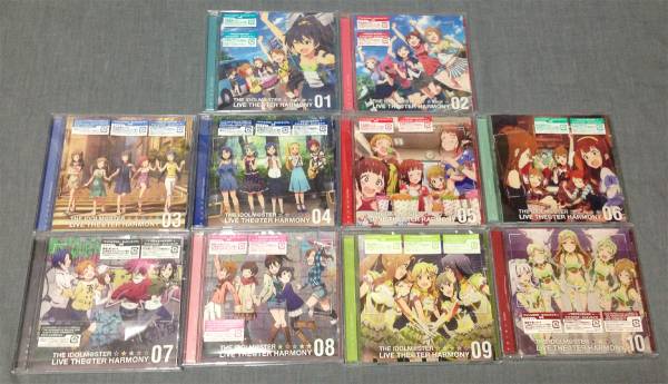 アイマス☆THE IDOLM@STER☆LIVE THE@TER HARMONY☆10枚セット