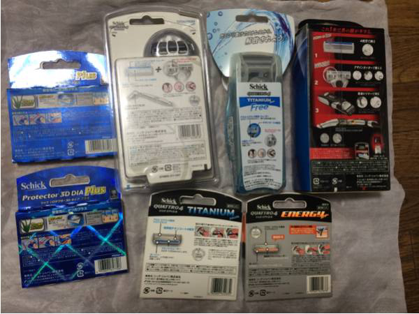 新品カミソリ Schick クアトロ他 替刃_2