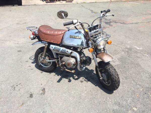 希少！初代メッキゴリラ 初期型 LTD Z50J 始動OK！(50cc以下