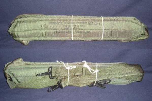 米軍 LC-1 Y型サスペンダー 未使用 ナイロン 1975