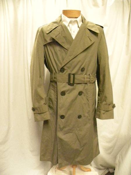|o_o|アメリカ軍用(3n)トレンチコート170-175cm38R