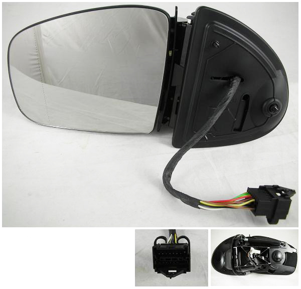 W163 ドアミラーASSY左片側のみ（ドアミラーカバー無し）