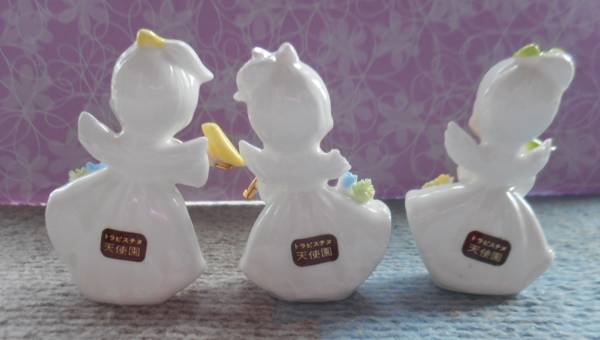 ☆陶器 トラピスチヌ修道院の天使たち♪ 置物(洋風)｜売買された
