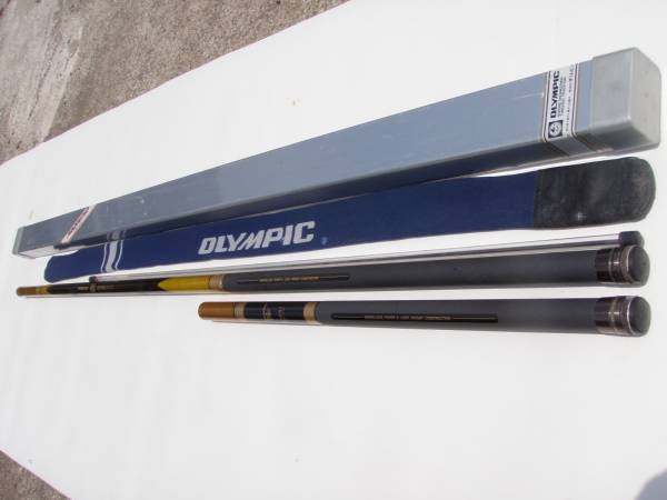 アユ竿・鮎竿・オリンピック・中古・カーボンで綺麗な品です。