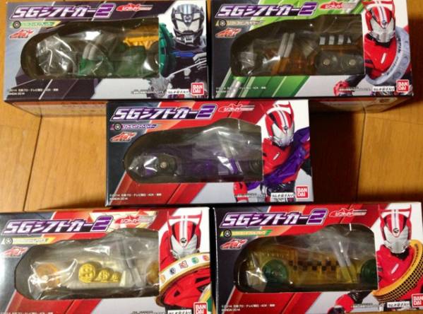 ■新品 SG シフトカー２ 全５種セット 仮面ライダードライブ■_1
