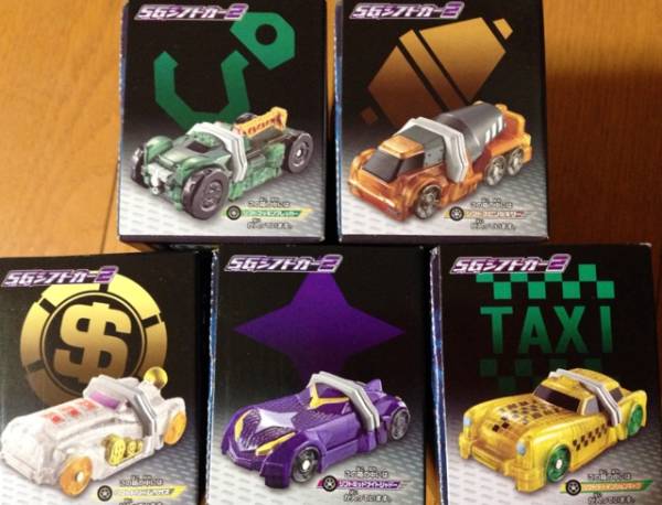 ■新品 SG シフトカー２ 全５種セット 仮面ライダードライブ■_2