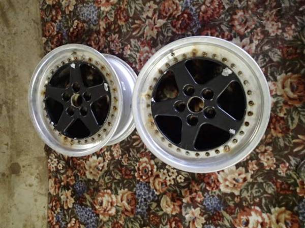 A1009/WORK/17インチ×8J/5H114.3+30アルミホイール/2本