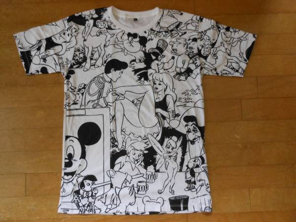 【一点物】ディズニー　パロディ　ドラッグミッキーシャツ ☆ディズニー/ミッキー≪放送禁止！FUCK！≫パロディ Tシャツ☆(T