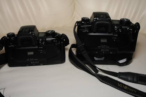 【稼働品】ミノルタα807si本体、50mm、28-200mm、縦型グリップ等々 稼働品】ミノルタα807si本体、50mm、28-200mm、縦型グリップ等々 稼働