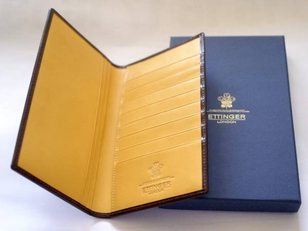 ☆送料無料☆美品☆ETTINGER　エッティンガー　長財布　イエロー