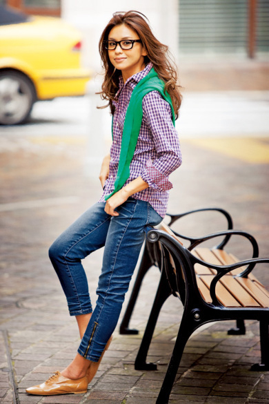 BARNYARDSTORM バンヤードストーム 裾ジップデニム 滝沢眞規子着