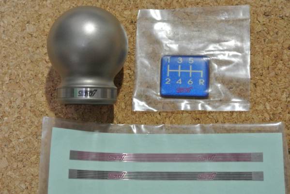 希少】STI チタンシフトノブ(BRZ,FT86,VAB,GRB,GVB,GDB)(純正品)｜売買 