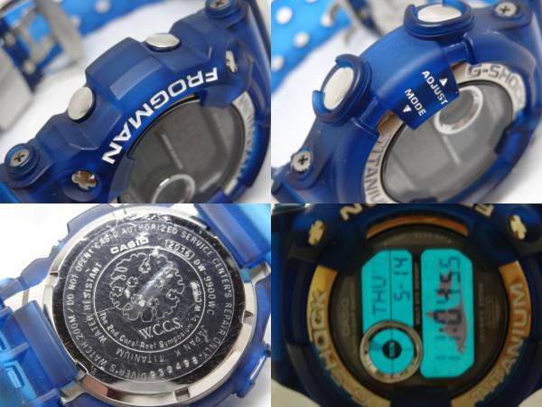 カシオ DW-9900WC G-SHOCK フロッグマン W.C.C.S. DW-9900WC-7T W.C.C.S. フロッグマン 白ロゴ ダブルマンタEL – G-BRIDGES