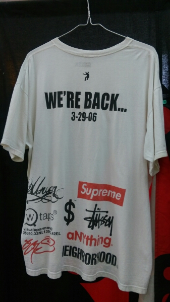 ユニオンunion RETURN OF THE MECCA 記念Tシャツ ホワイト(XLサイズ 