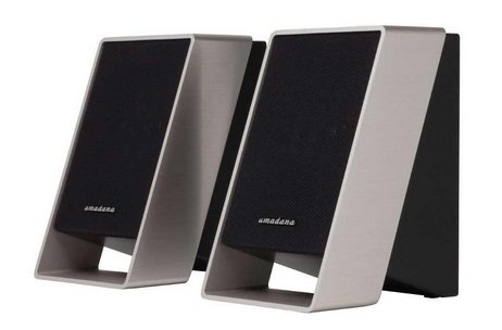 amadana アマダナ USBスピーカー PS-233 シルバー
