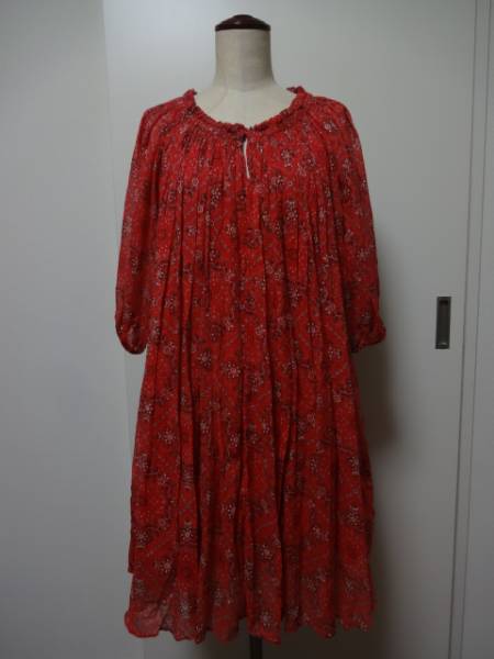 イザベルマラン/ISABEL MARANTバンダナ柄コットンワンピース0☆