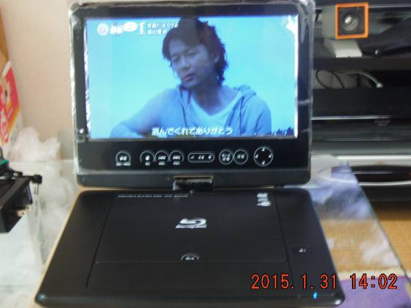 グリーンハウス ポータブルBlu-rayプレイヤー GH-PBD10AT-BK