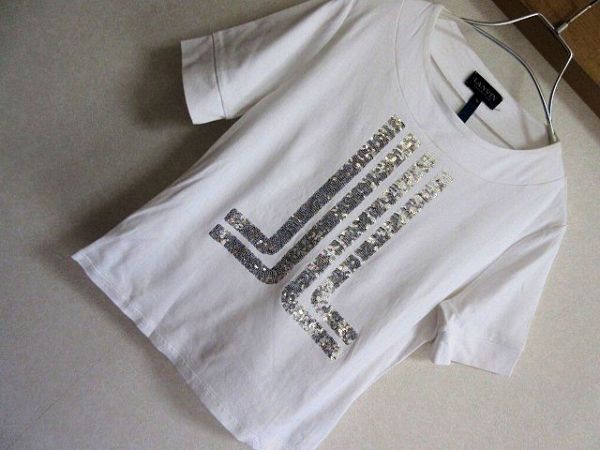 ランバン＊スパンコールTシャツLANVIN