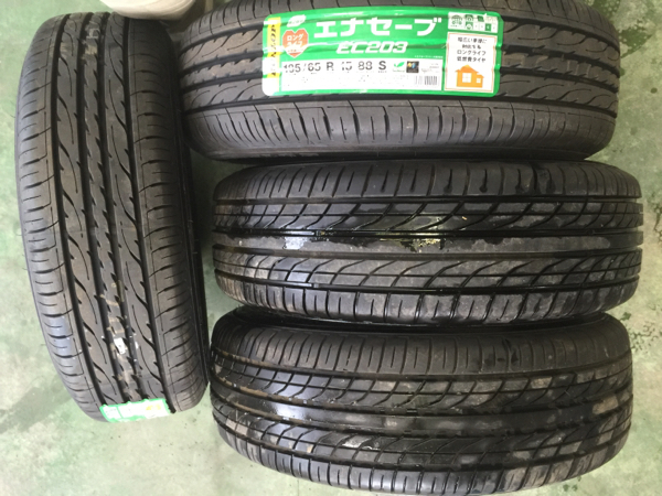 フリード フリード純正 15インチ 185/65-15 二本新品 純正 185-65-15