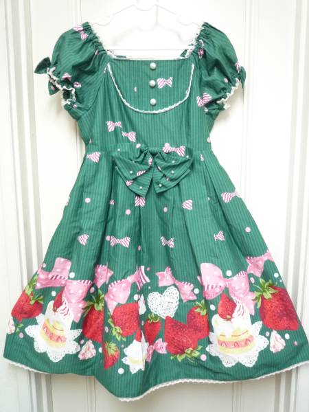 ★メタモルフォーゼ ストロベリィCream OP★イチゴ クラウン