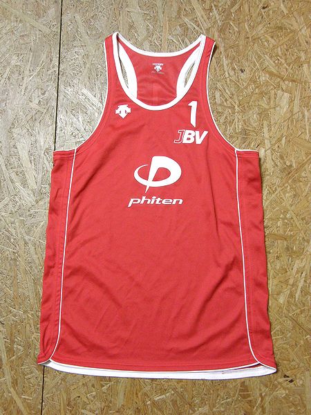 JBV□ビーチバレータンクトップ デサント製 サイズフリー(シャツ