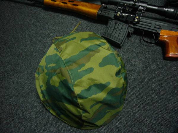 ロシア軍 6b7 ヘルメット レプリカ フローラ迷彩カバー付き(ヘルメット 