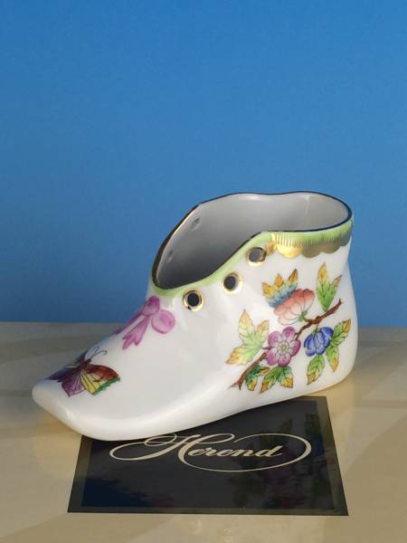 ヘレンド【ヴィクトリアブーケ】ベビーシューズ