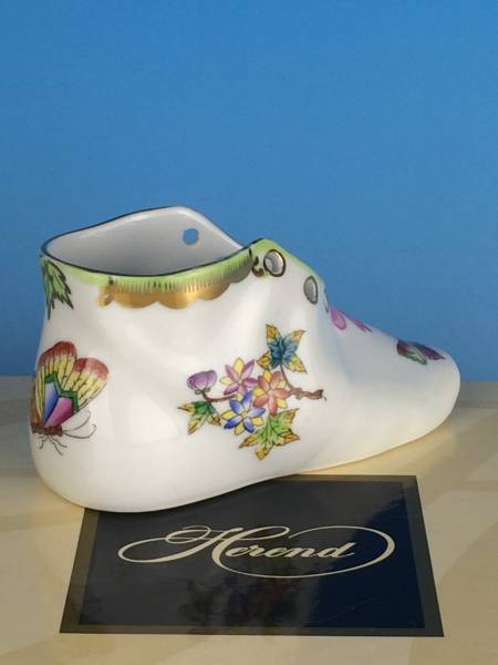 ヘレンド【ヴィクトリアブーケ】ベビーシューズ