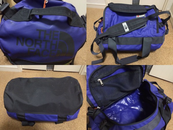 レア★ノースフェイス BC ダッフルバッグ 青 UBブルー S/30L★