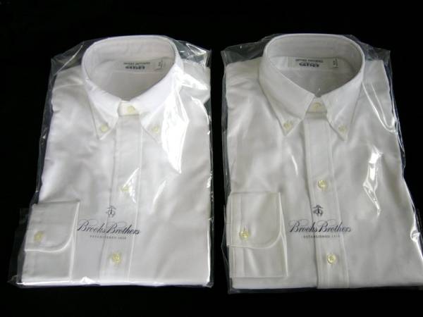 新品 15-32 ブルックスブラザーズ ギャツビー シャツ ２枚セット