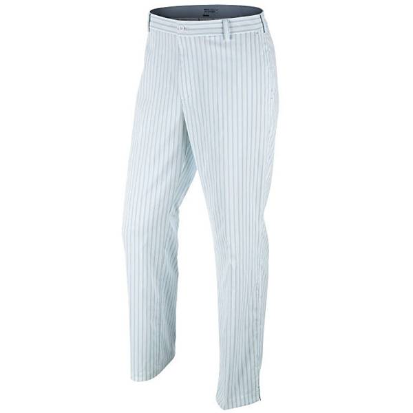 NIKE GOLF DRI-FIT ストライプパンツ【100：白】32