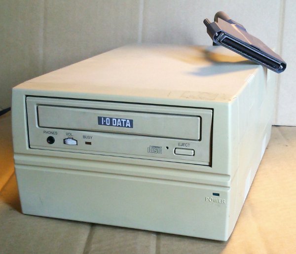 PC-98ノート用 Cバス/CD-ROM増設 IODATA CDBOX 動作確認済(ノート