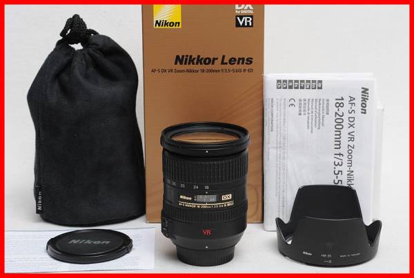 ★極上美品・保証付★Nikon AF-S DX VR ED 18-200mm f3.5-5.6G★_1