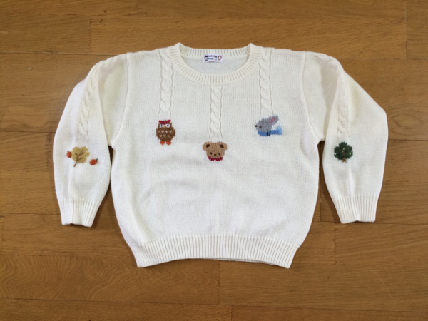 ★700円～★ファミリアのファミちゃんセーター★110★新品
