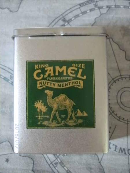 CAMEL キャメル ヴィンテージ 100本入空缶ケース/日本専売公社/専売局 CAMEL キャメル ヴィンテージ 100本入空缶ケース/日本専売公社/専売局
