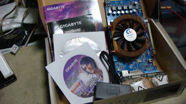 GIGABYTE PCIxp 512MB GV-NX88T512HP 美品