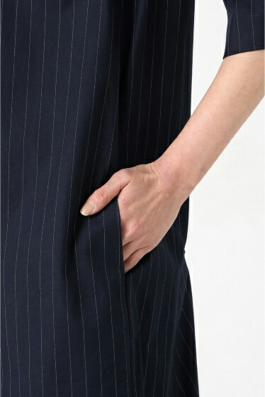 DEUXIEME CLASSE バックペプラムワンピース ドゥーズィエム(ワンピース 