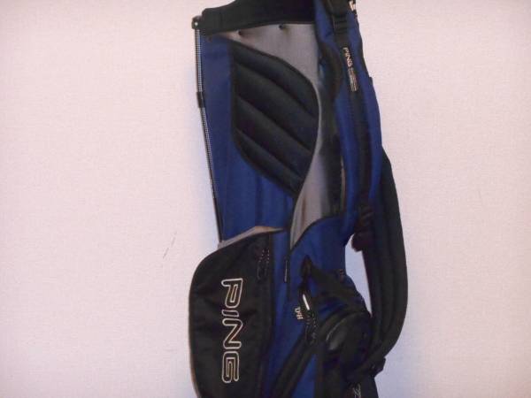 PING キャディバッグ スタンド型　ネイビー HOOFER VANTAGE 中古 (ピン) PING HOOFER VANTAGE 8.5型 スタンド( NVxBKxGY)(キャディ