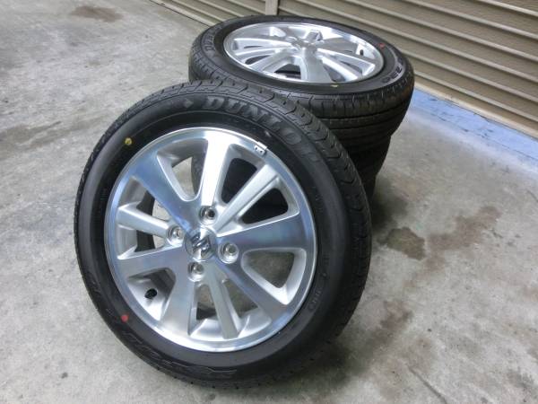 DA17W エブリィワゴン 新車外し タイヤホイールセット 165/60R14 