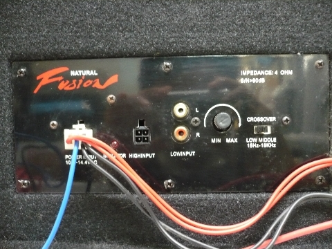 Natural Fusion WOOFER BOX Fusion Subwoofer fusion YouTube NATUREL eBay