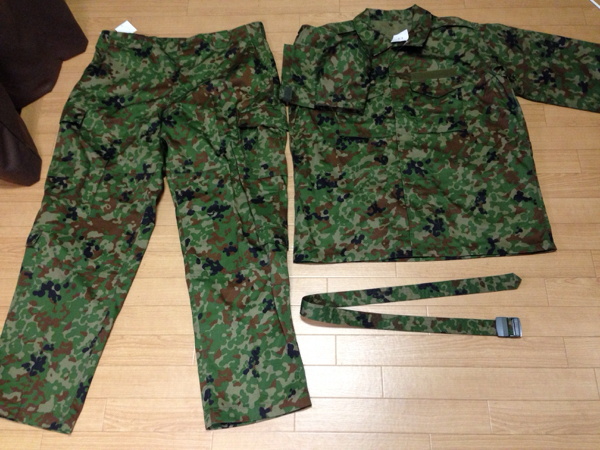 楯桜 迷彩戦闘服3型 L1サイズ 自衛隊迷彩 BDU/マルチカムacu(戦闘服