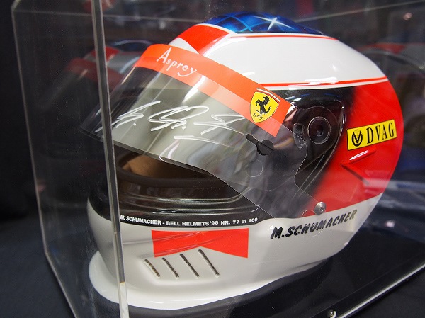 ミハエル・シューマッハ レプリカBELLヘルメット 直筆サイン入(F1
