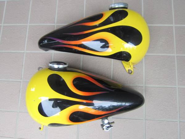 ファイヤーパターン 分離タンク パン ナックル ショベルヘッド