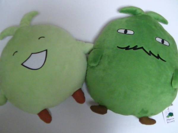 ☆愛・地球博☆モリゾー&キッコロ大きなぬいぐるみクッション