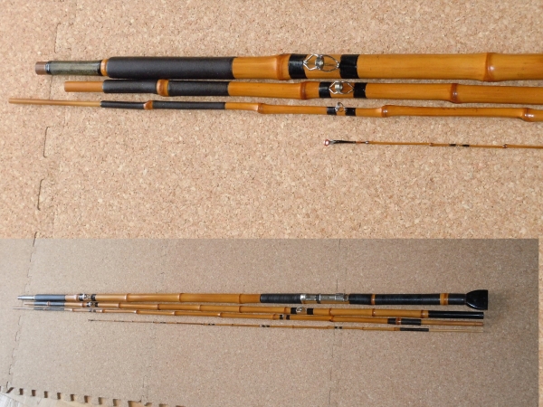 ★和竿【４本継ぎ】銘無し・石鯛クラス？ジャンク扱いで◎◎★_3