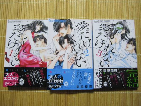 愛だけ くれない 全３巻 刑部真芯 女性 売買されたオークション情報 Yahooの商品情報をアーカイブ公開 オークファン Aucfan Com
